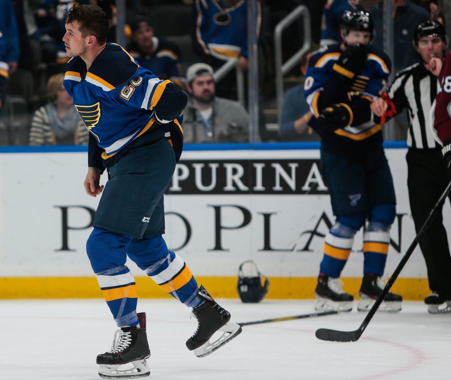 Blues take on Avalanche